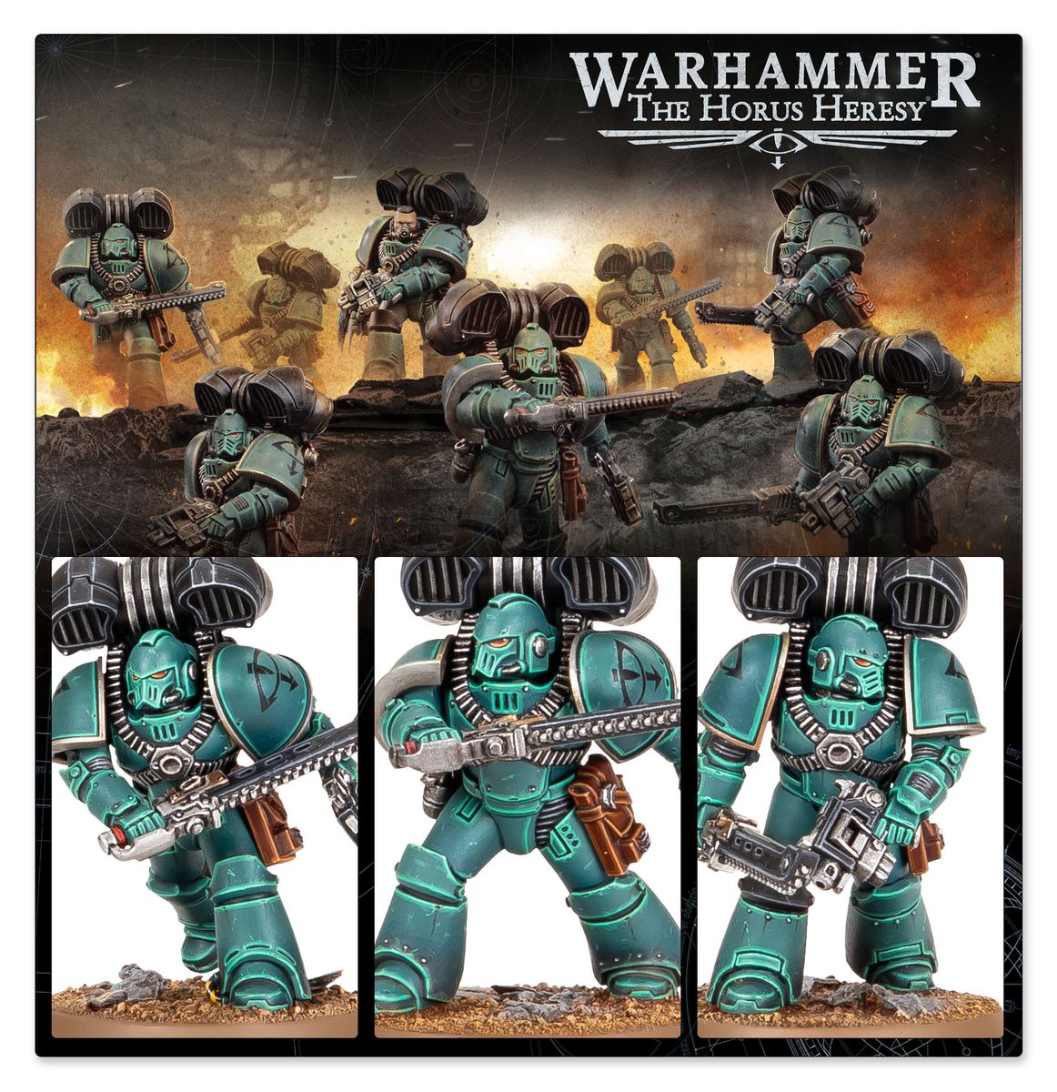 Legiones Astartes: MkIV Assault Squad - Loaded Dice