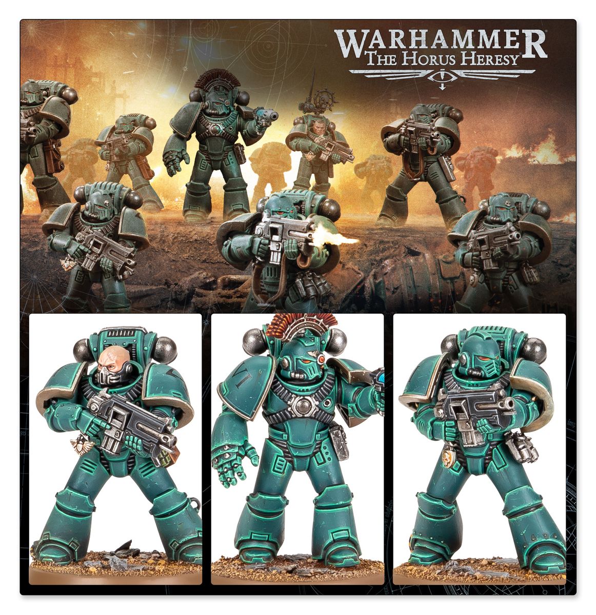 Legiones Astartes: MkIV Tactical Squad - Loaded Dice