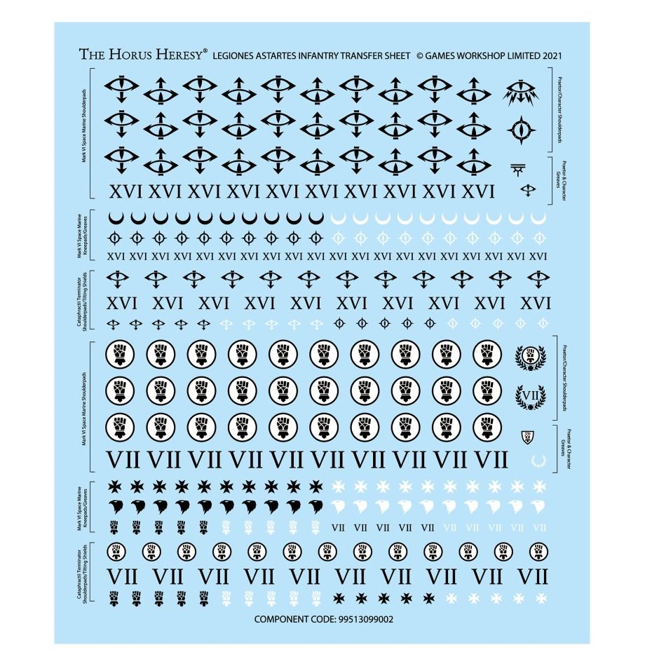 Legiones Astartes: MKVI Tactical Squad