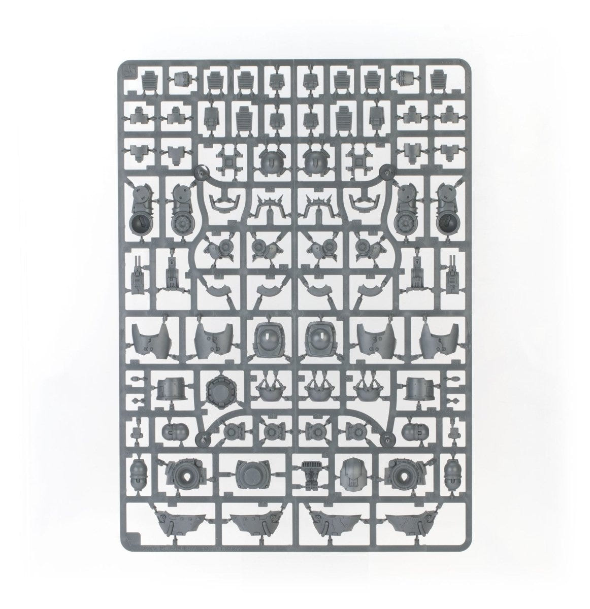 Saturnine Dreadnought Ophion unpainted plastic sprue, frame 1 of 3