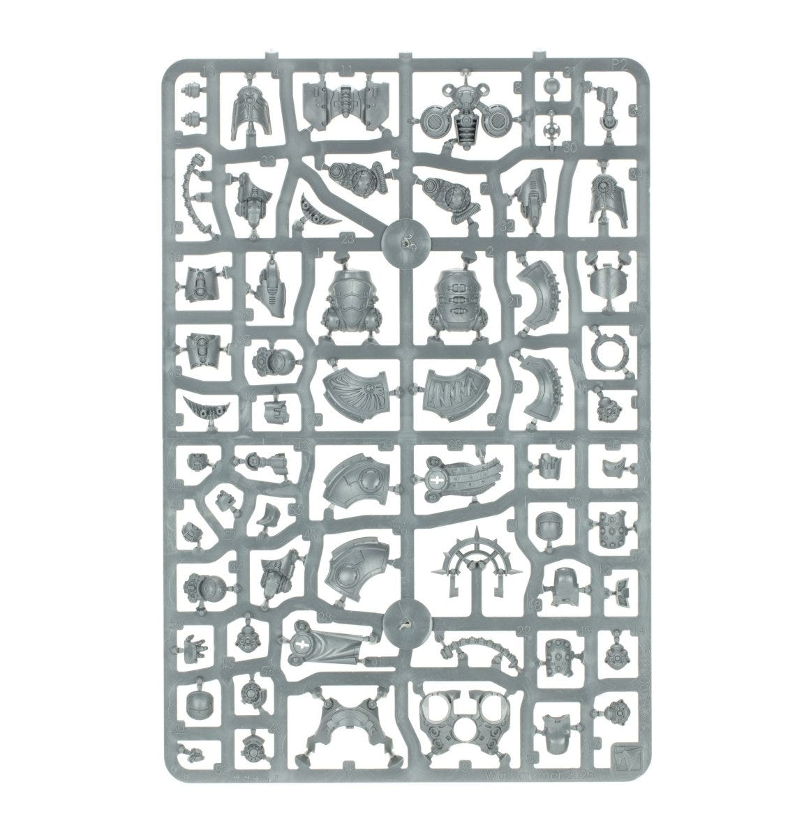 Legiones Astartes Saturnine Praetor unpainted plastic sprue, frame 2 of 2