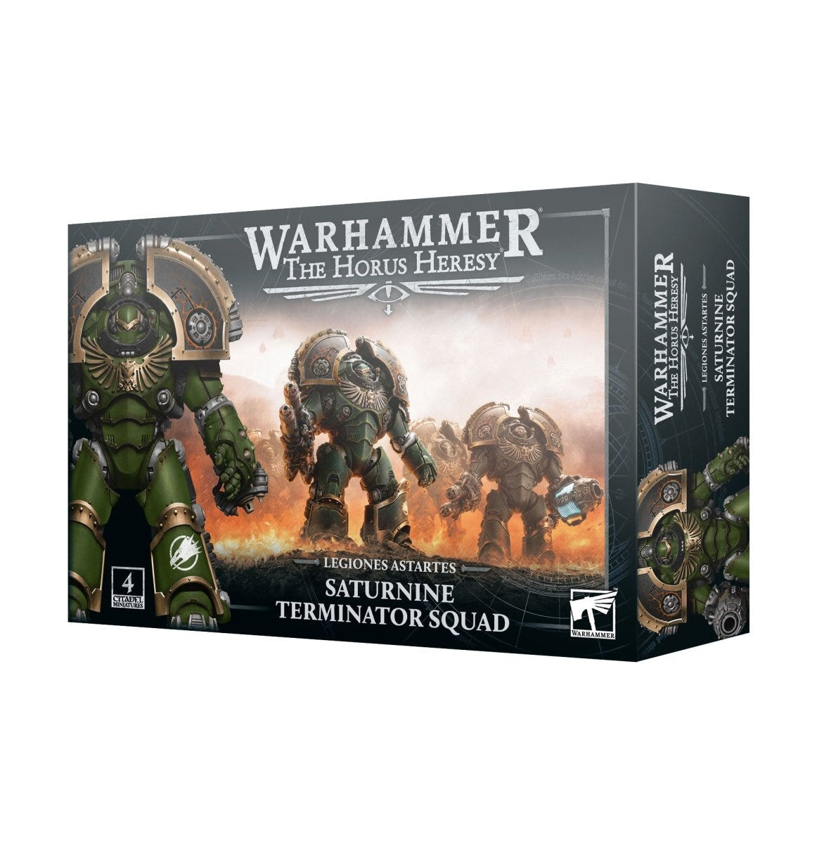 Games Workshop Horus Heresy Legiones Astartes Saturnine Terminator Squad box front