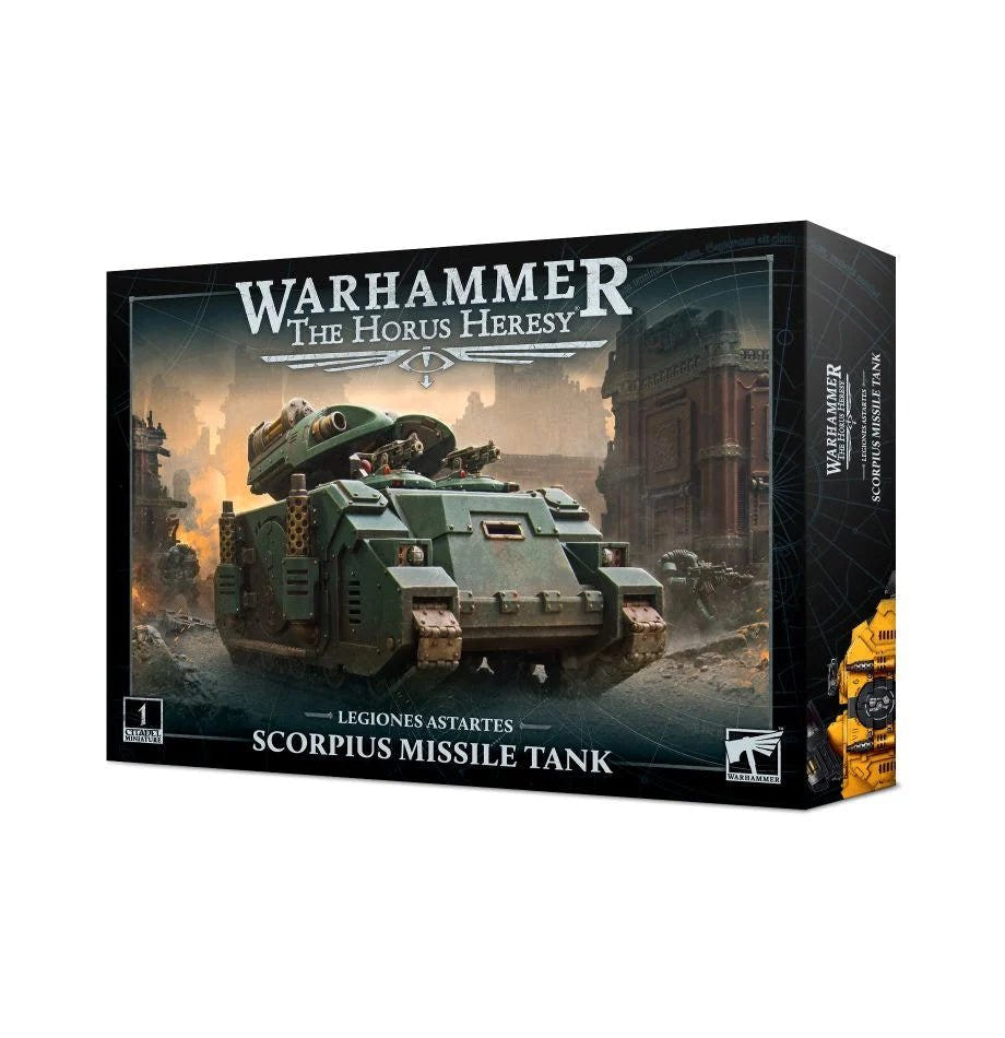 Games Workshop The Horus Heresy Legiones Astartes Scorpius Missile Tank box