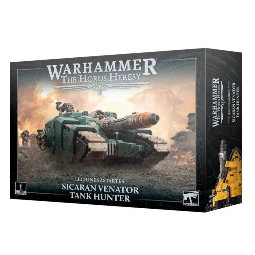 Warhammer The Horus Heresy Legiones Astartes Sicaran Venator Tank Hunter box front