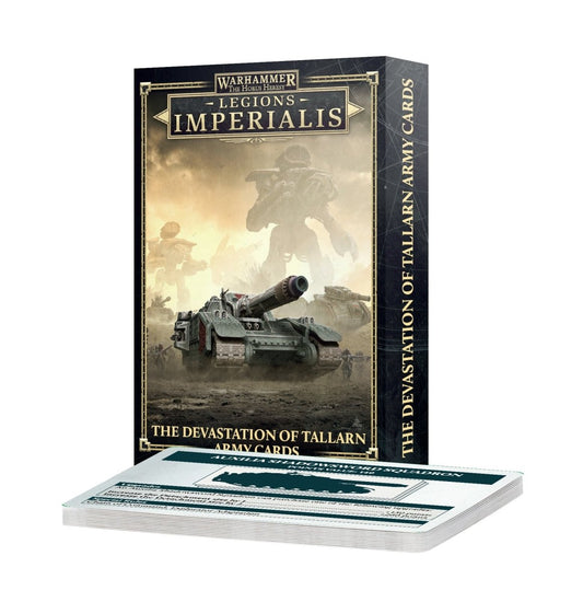 Legions Imperialis: Devastation of Tallarn Army Cards - Loaded Dice