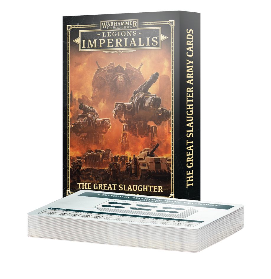 Legions Imperialis: The Great Slaughter Army Cards - Loaded Dice