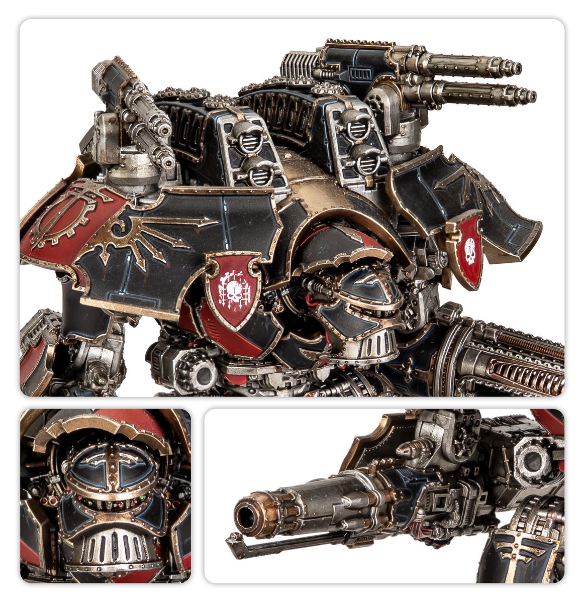 Legions Imperialis: Titan Legions Warlord Titan with Quake Cannon and Conversion Beam Extirpator - Loaded Dice