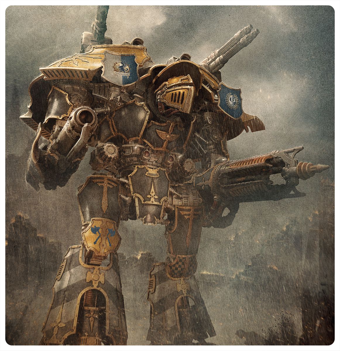 Legions Imperialis: Titan Legions Warlord Titan with Quake Cannon and Conversion Beam Extirpator - Loaded Dice