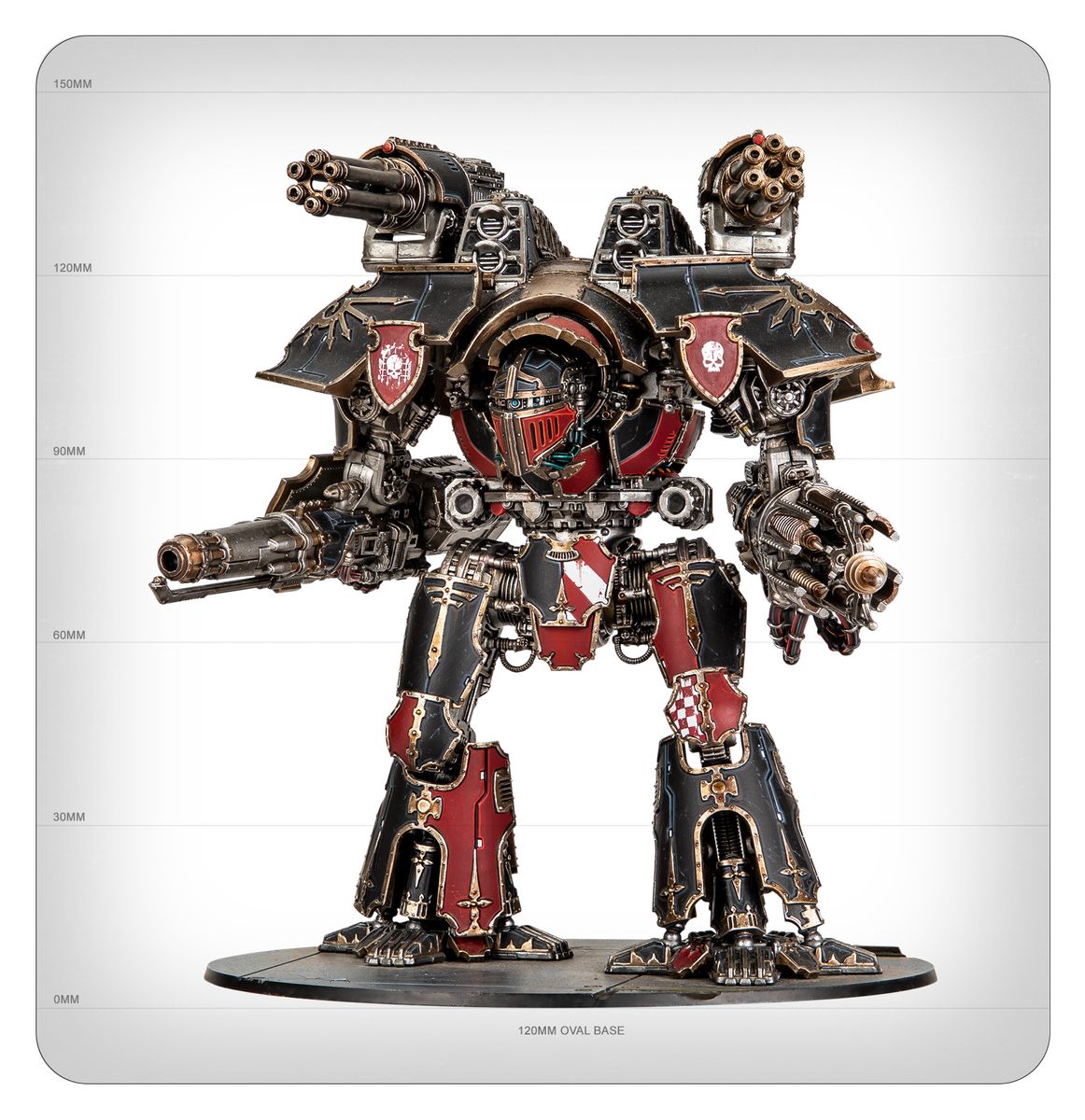 Legions Imperialis: Titan Legions Warlord Titan with Quake Cannon and Conversion Beam Extirpator - Loaded Dice