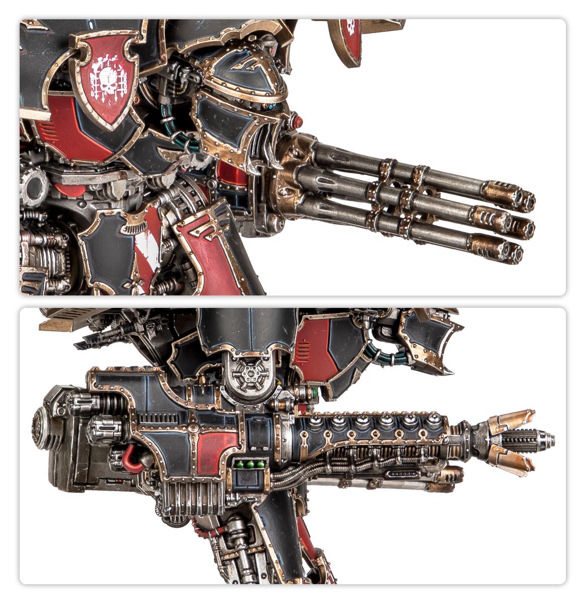 Legions Imperialis: Titan Legions Warlord Titan with Volkite Destructor and Macro-Gatling Blaster - Loaded Dice