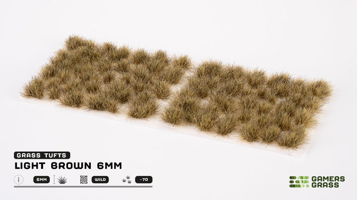 Gamers Grass Light Brown 6mm (Small) - Loaded Dice