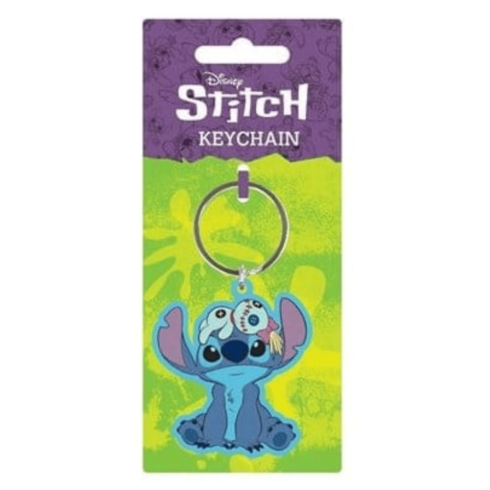 Lilo & Stitch PVC Keychain Stitch & Scrump