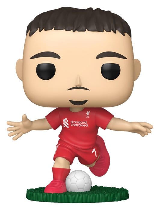 Funko POP! Football Florian Wirtz vinyl figure in red Liverpool F.C. kit with football