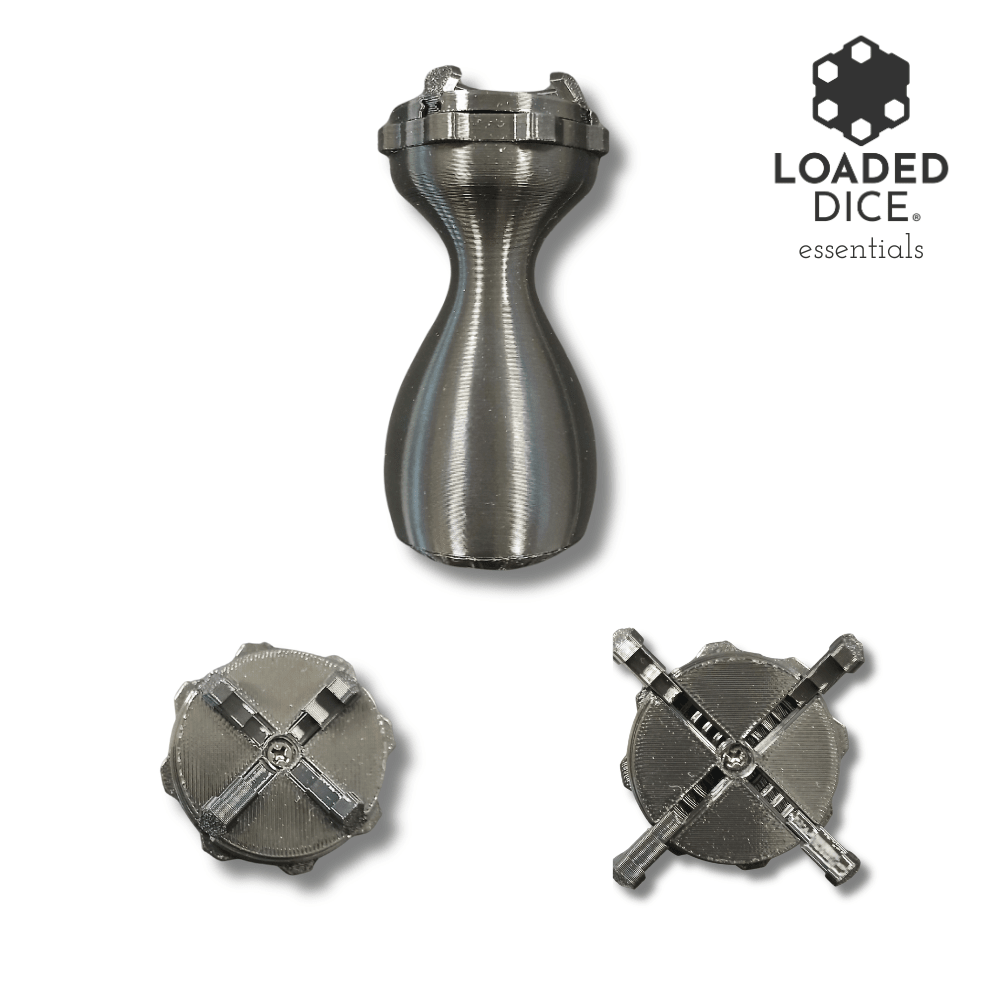Miniature Model Painting Handle with an Adjustable Mechanical Grip - Loaded Dice