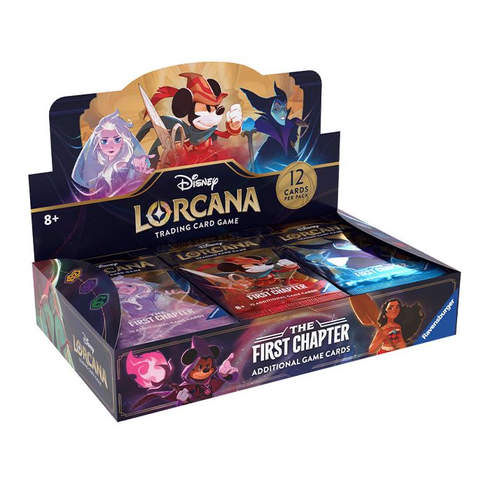 Disney Lorcana Trading Card Game - Booster Box - Release Date 18/8/23 - Loaded Dice Barry Vale of Glamorgan CF64 3HD