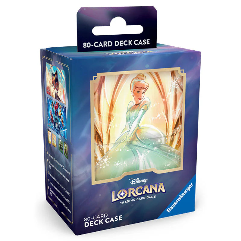 Disney Lorcana Deck Case - Cinderella - Loaded Dice