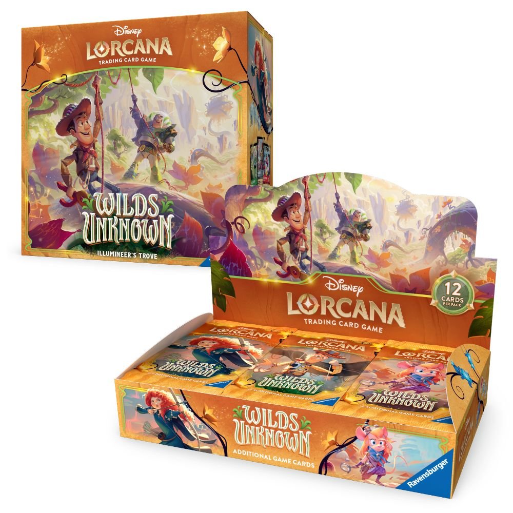 Lorcana Wilds Unknown Booster Box & Trove Bundle - Loaded Dice