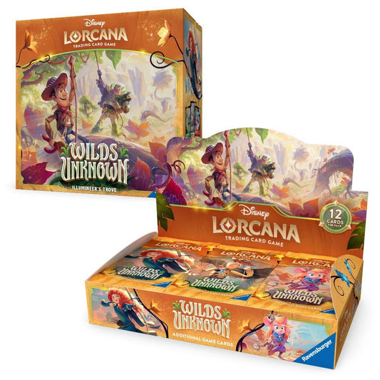 Lorcana Wilds Unknown Booster Box & Trove Bundle - Loaded Dice