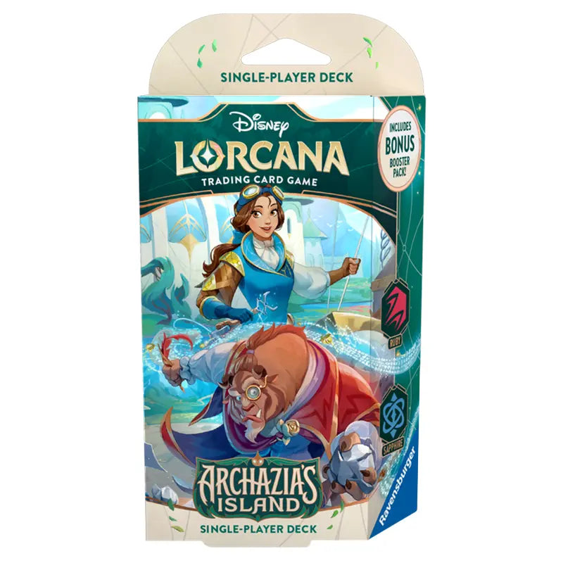 Disney Lorcana - Archazia's Island Starter Deck - Ruby / Sapphire - Loaded Dice