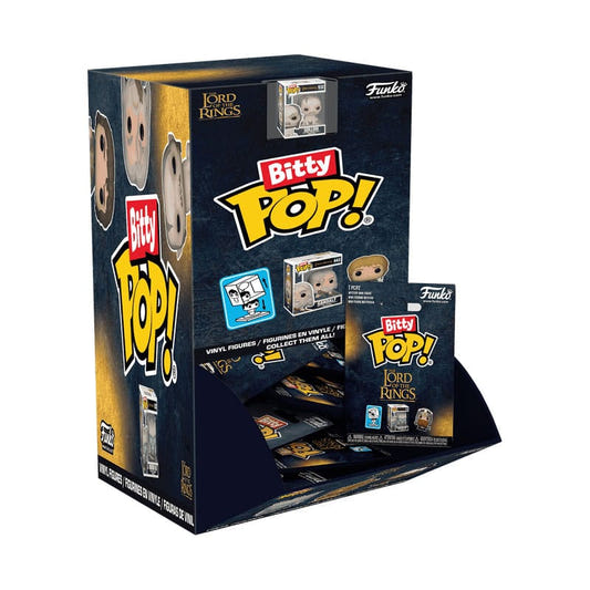 Funko Bitty Pop! Lord of the Rings counter display box of blind-bag mini figures