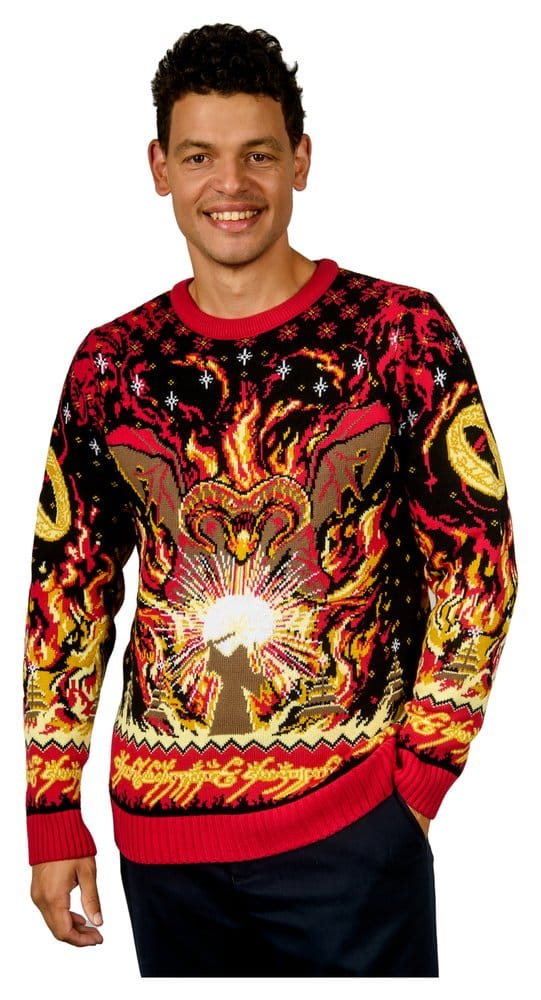 Lord of the Rings Christmas Jumper Balrog