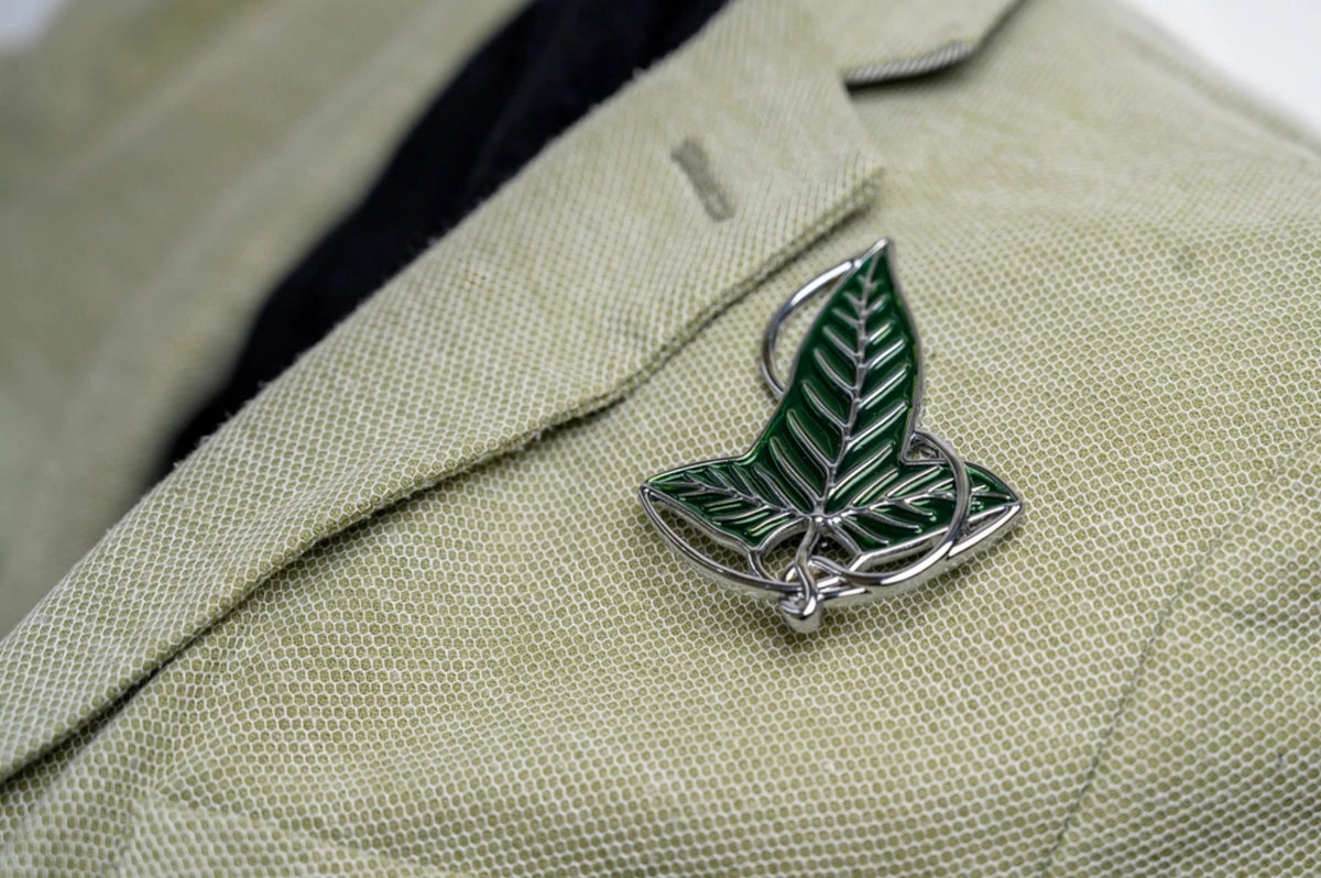 Lord of the Rings: Elven Leaf Pin Brooch Replica - Loaded Dice