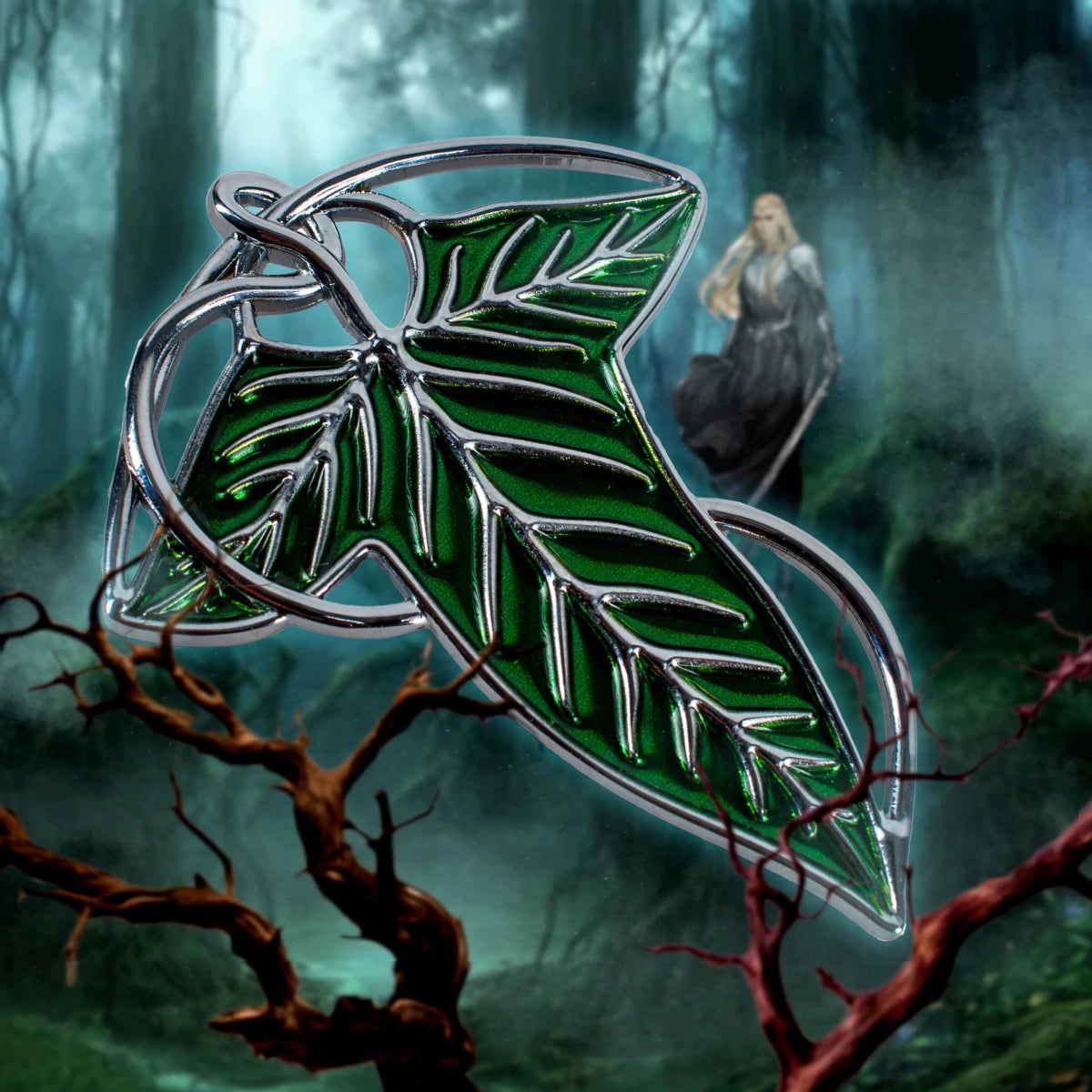 Lord of the Rings: Elven Leaf Pin Brooch Replica - Loaded Dice