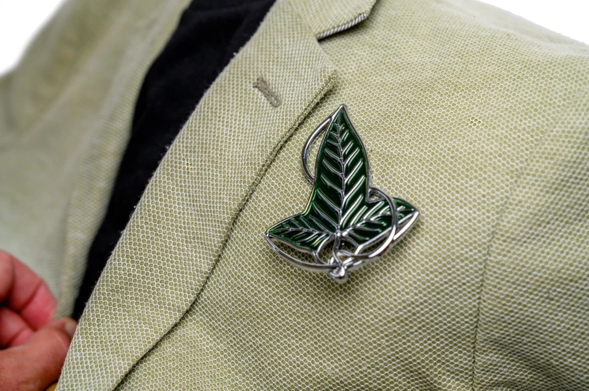 Lord of the Rings: Elven Leaf Pin Brooch Replica - Loaded Dice