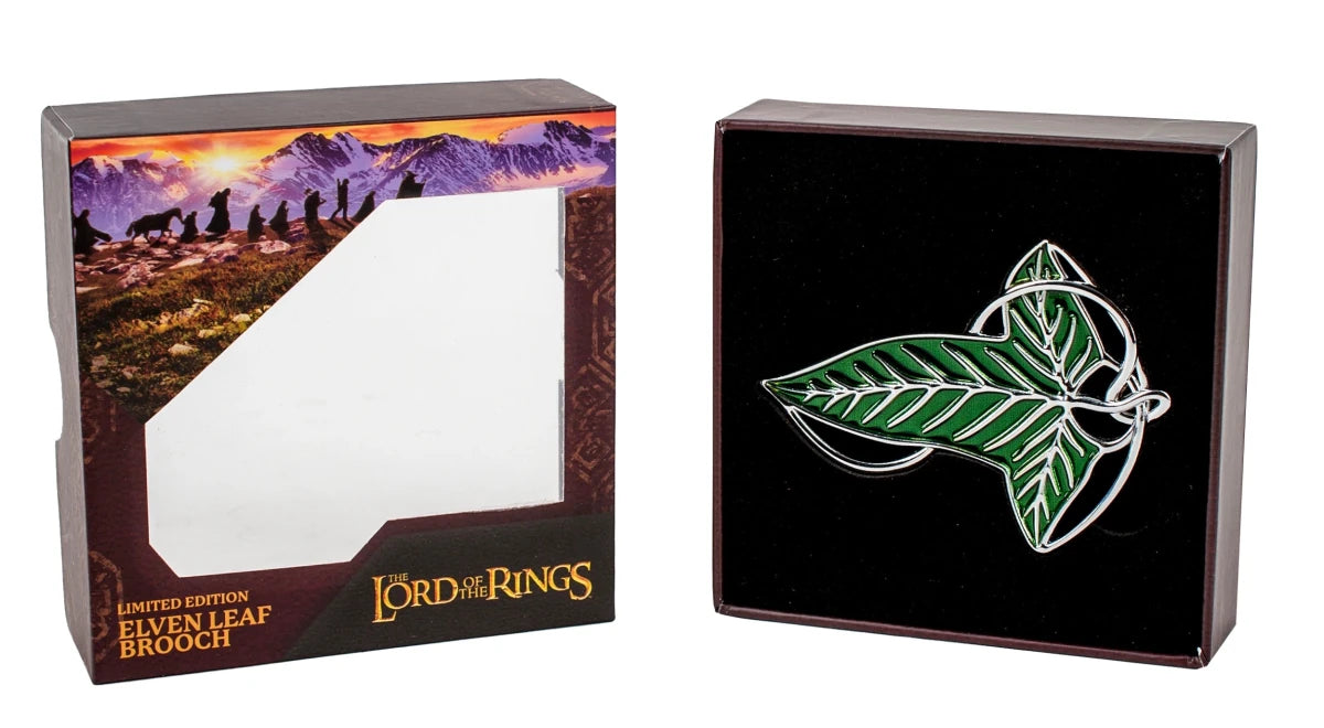 Lord of the Rings: Elven Leaf Pin Brooch Replica - Loaded Dice