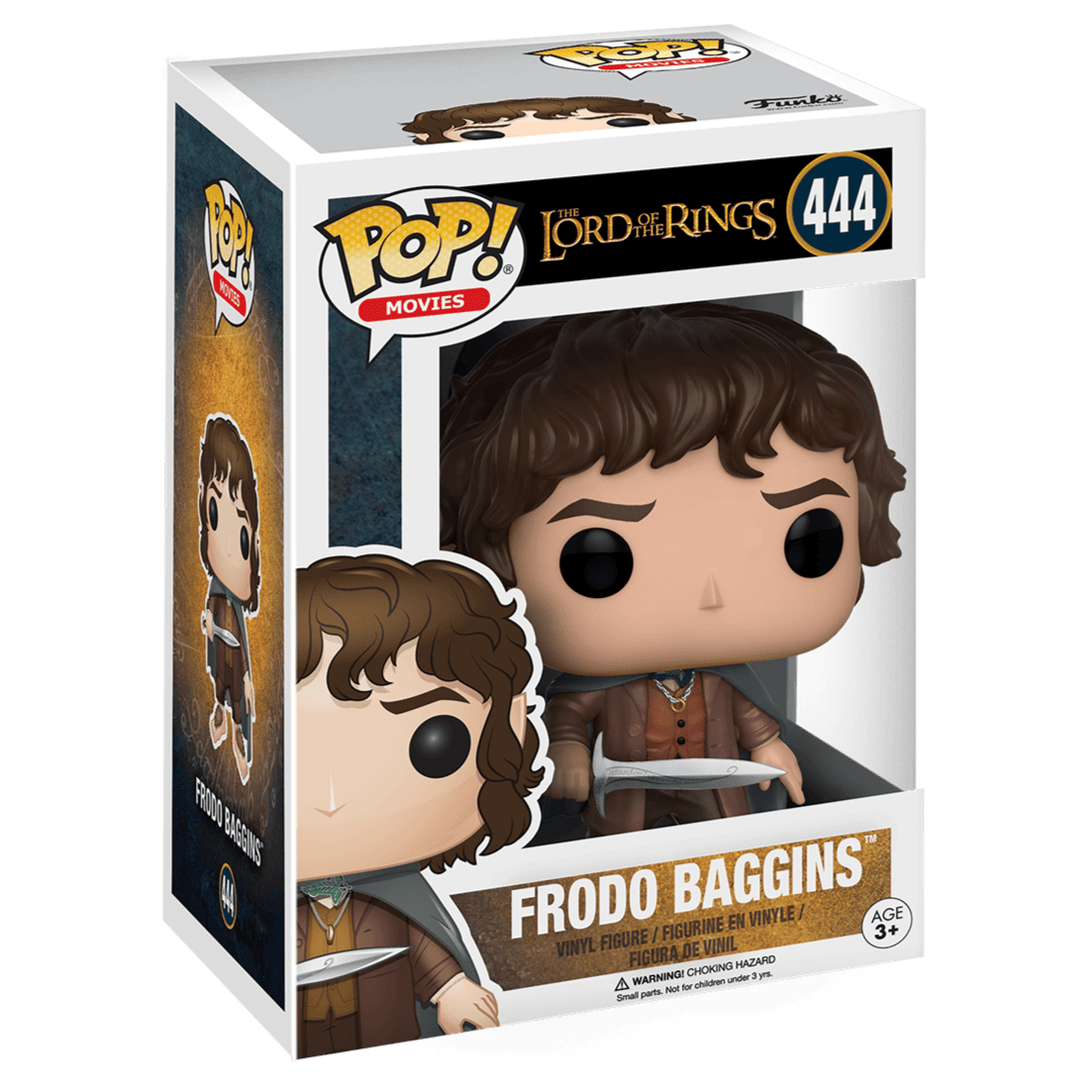 Lord of the Rings Funko POP! Frodo Baggins 9cm & Chase Variant - Loaded Dice