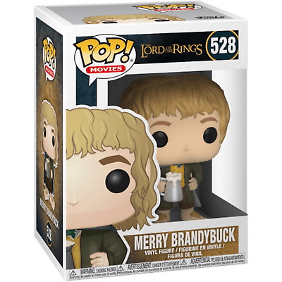 Funko Pop! Movies The Lord of the Rings Merry Brandybuck 528 vinyl figure in its window box