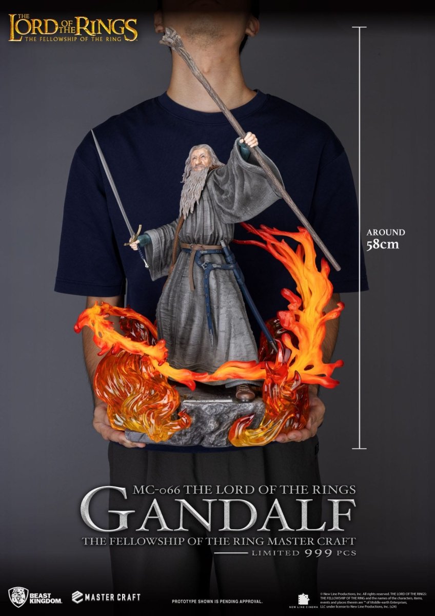 Lord of the Rings Master Craft Statue Gandalf 58 cm ETA May 2026 - Loaded Dice