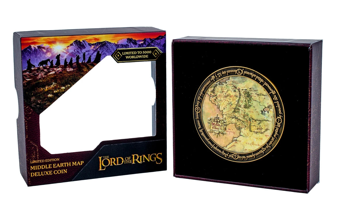 Lord of the Rings: Middle Earth Map Deluxe Coin - Loaded Dice