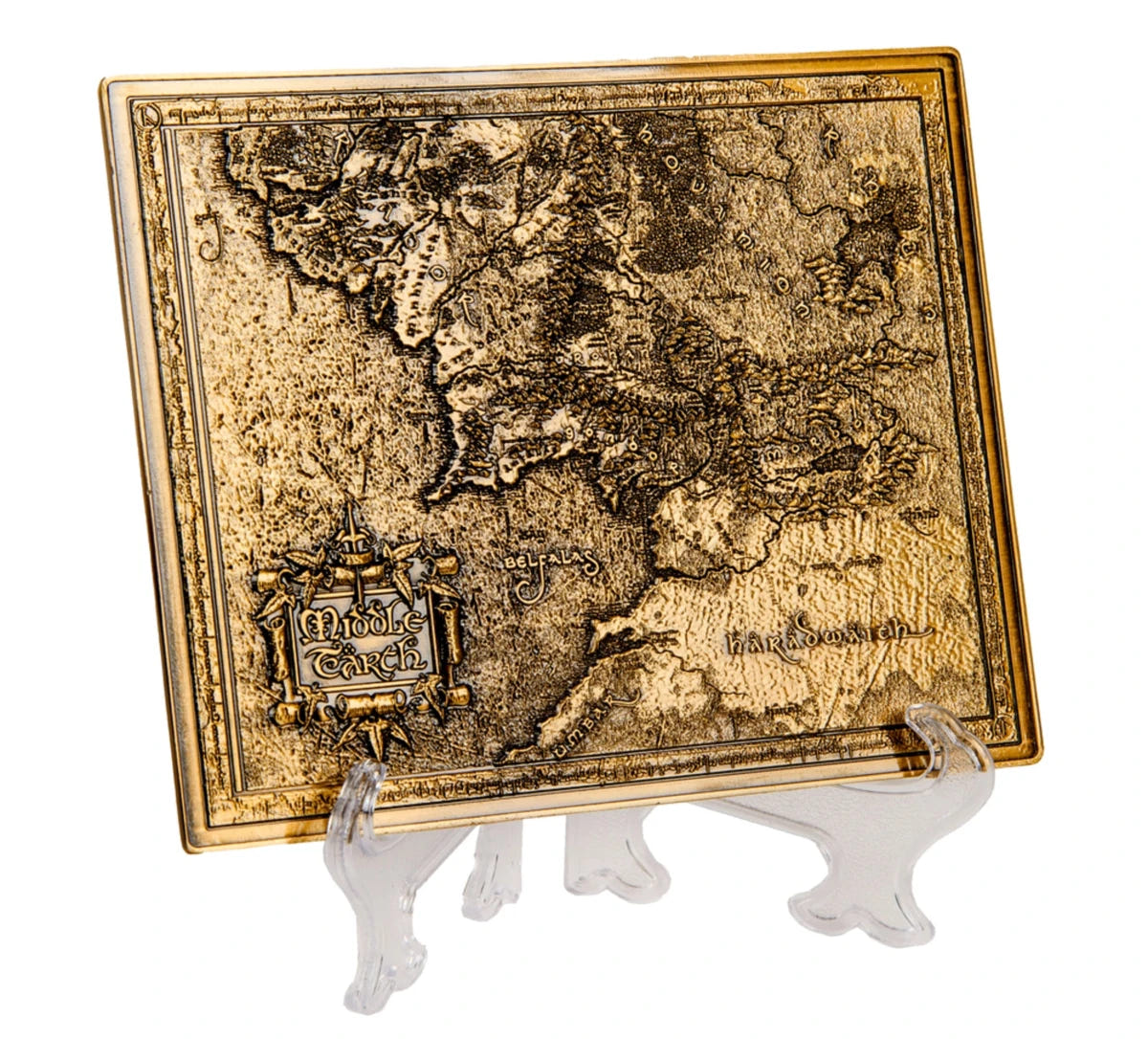 Lord of the Rings Middle Earth Metal Map - Loaded Dice