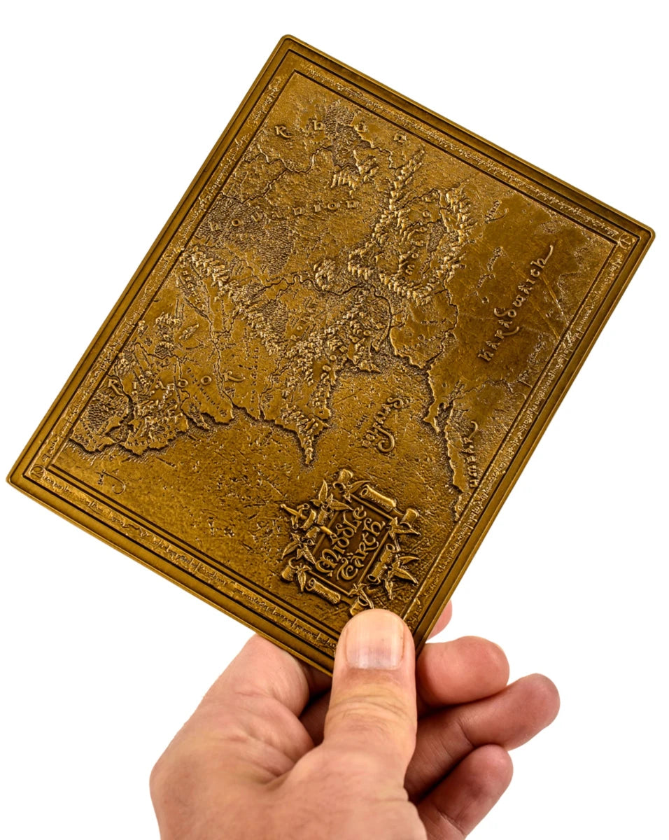 Lord of the Rings Middle Earth Metal Map - Loaded Dice