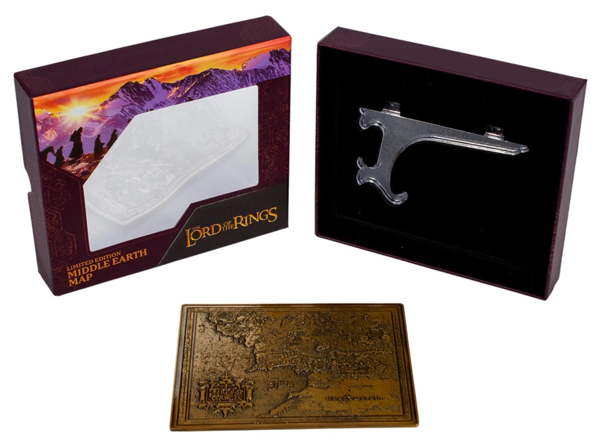 Lord of the Rings Middle Earth Metal Map - Loaded Dice