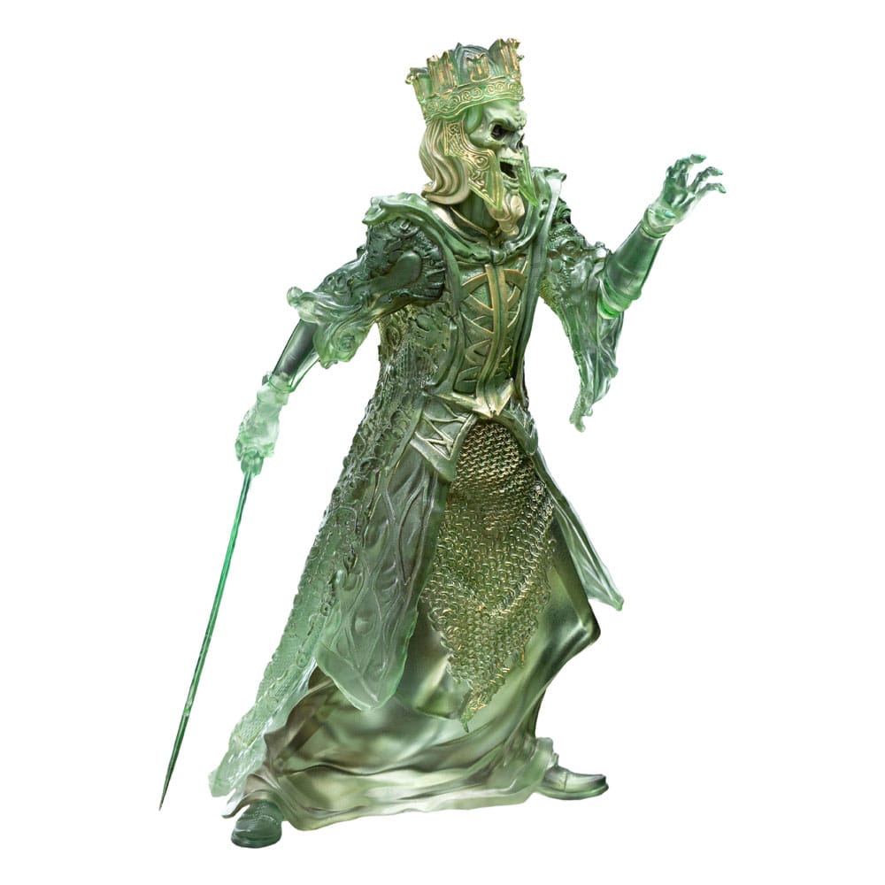King of the Dead Mini Epics figure by Weta Workshop, three-quarter view reaching out a hand