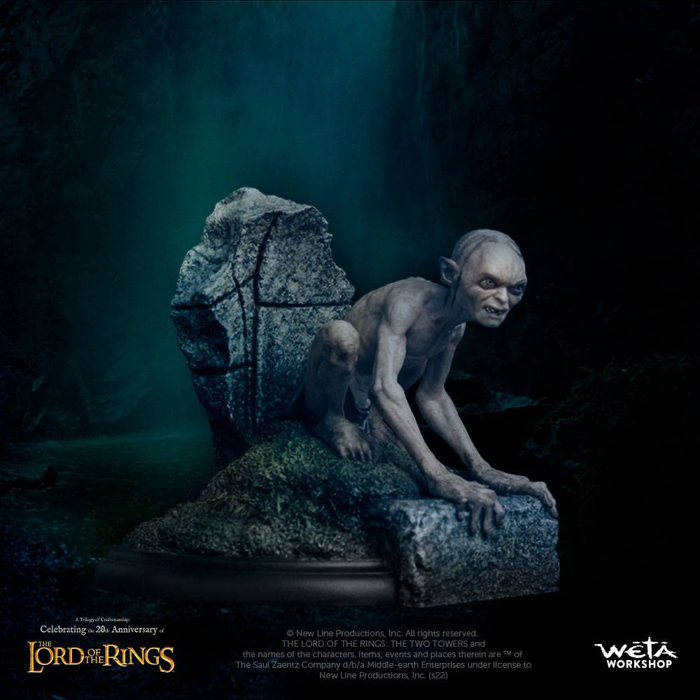 Lord of the Rings Mini Statue Gollum, Guide to Mordor 11cm - Loaded Dice