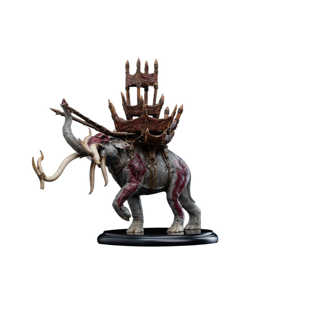 Lord of the Rings Mini Statue Mumak in Battle 17 cm - Loaded Dice