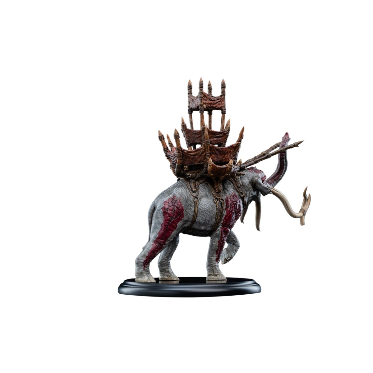 Lord of the Rings Mini Statue Mumak in Battle 17 cm - Loaded Dice