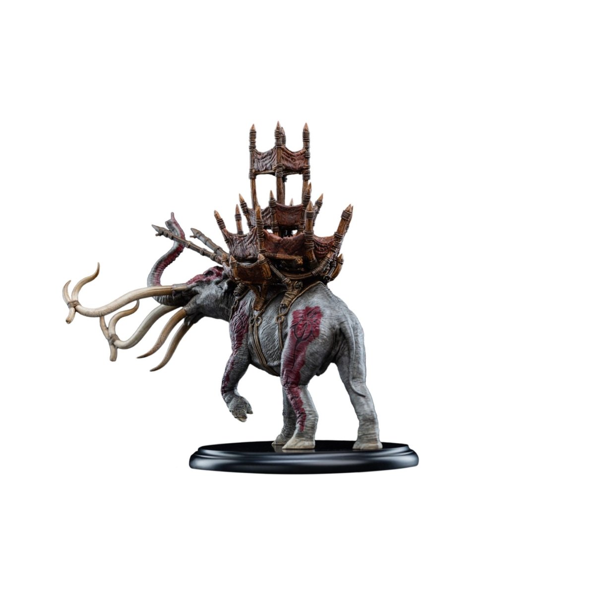 Lord of the Rings Mini Statue Mumak in Battle 17 cm - Loaded Dice