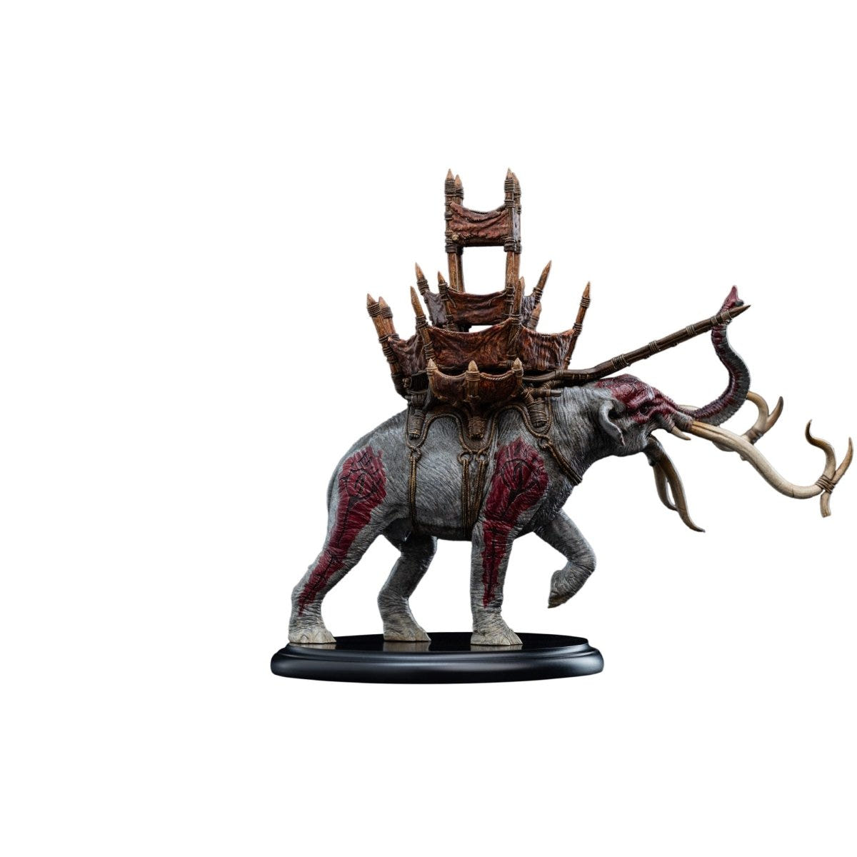 Lord of the Rings Mini Statue Mumak in Battle 17 cm - Loaded Dice