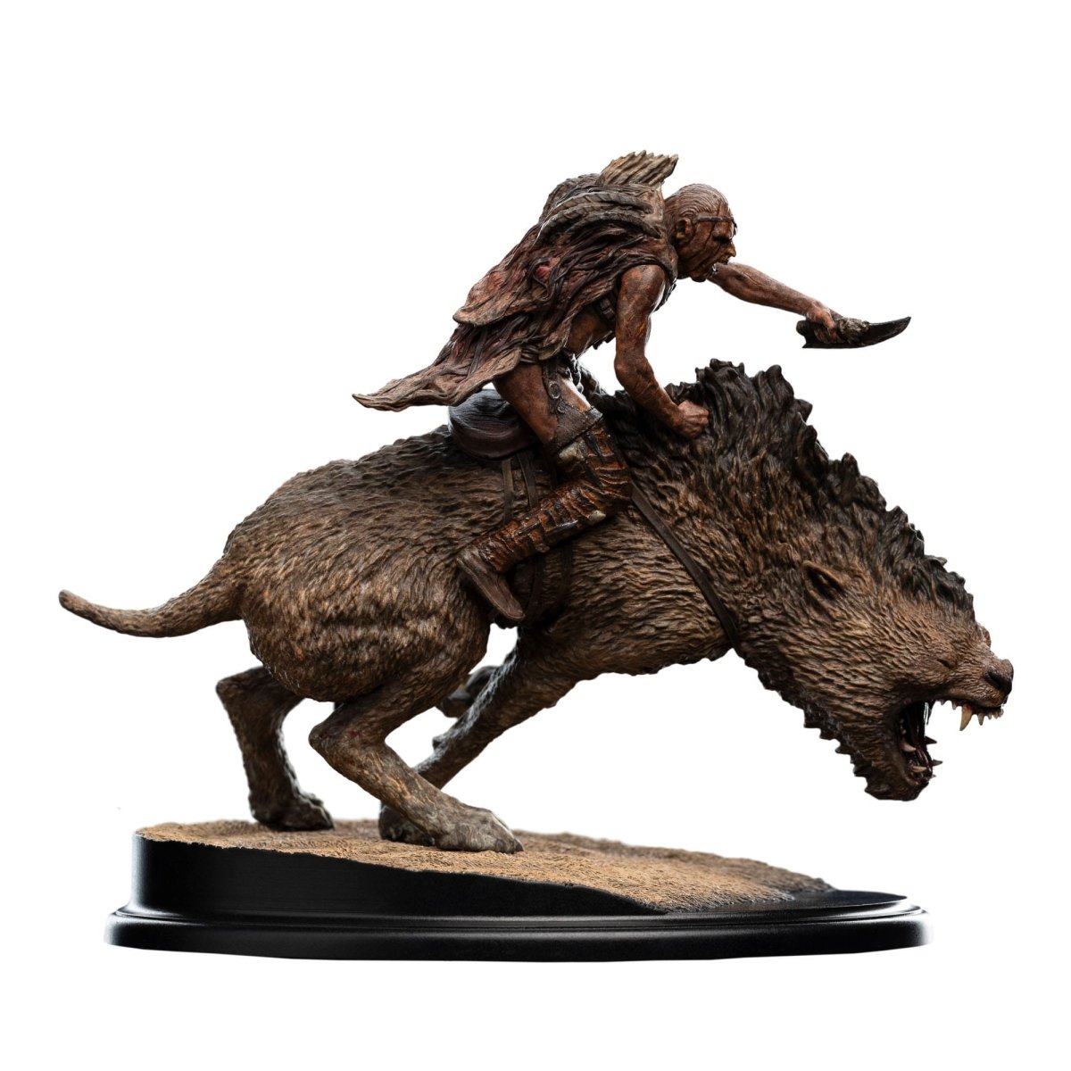 Lord of the Rings Mini Statue Sharkû on Warg 18 cm - Loaded Dice
