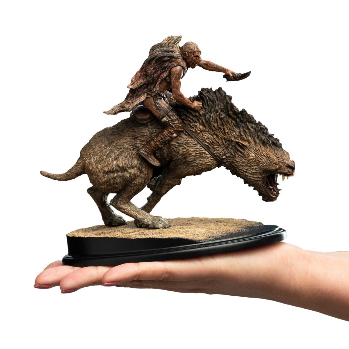 Lord of the Rings Mini Statue Sharkû on Warg 18 cm - Loaded Dice