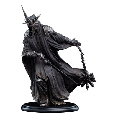 Weta Workshop Lord of the Rings Witch-king mini statue swinging his flail, 19cm polystone