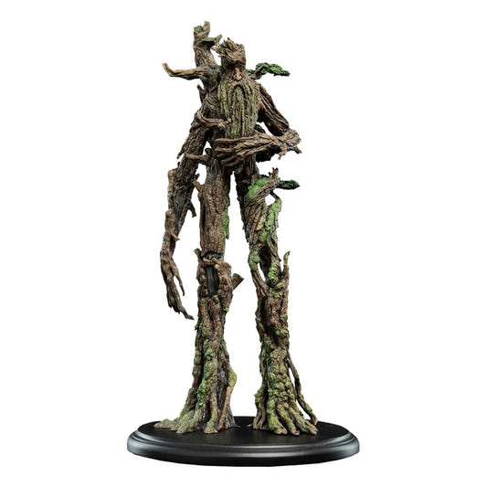 Weta Workshop Treebeard mini statue, the Ent from The Two Towers with bark skin and moss, front view