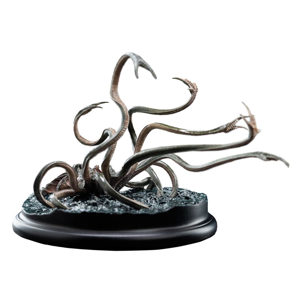 Watcher in the Water mini statue, left three-quarter view with tentacles reaching forward