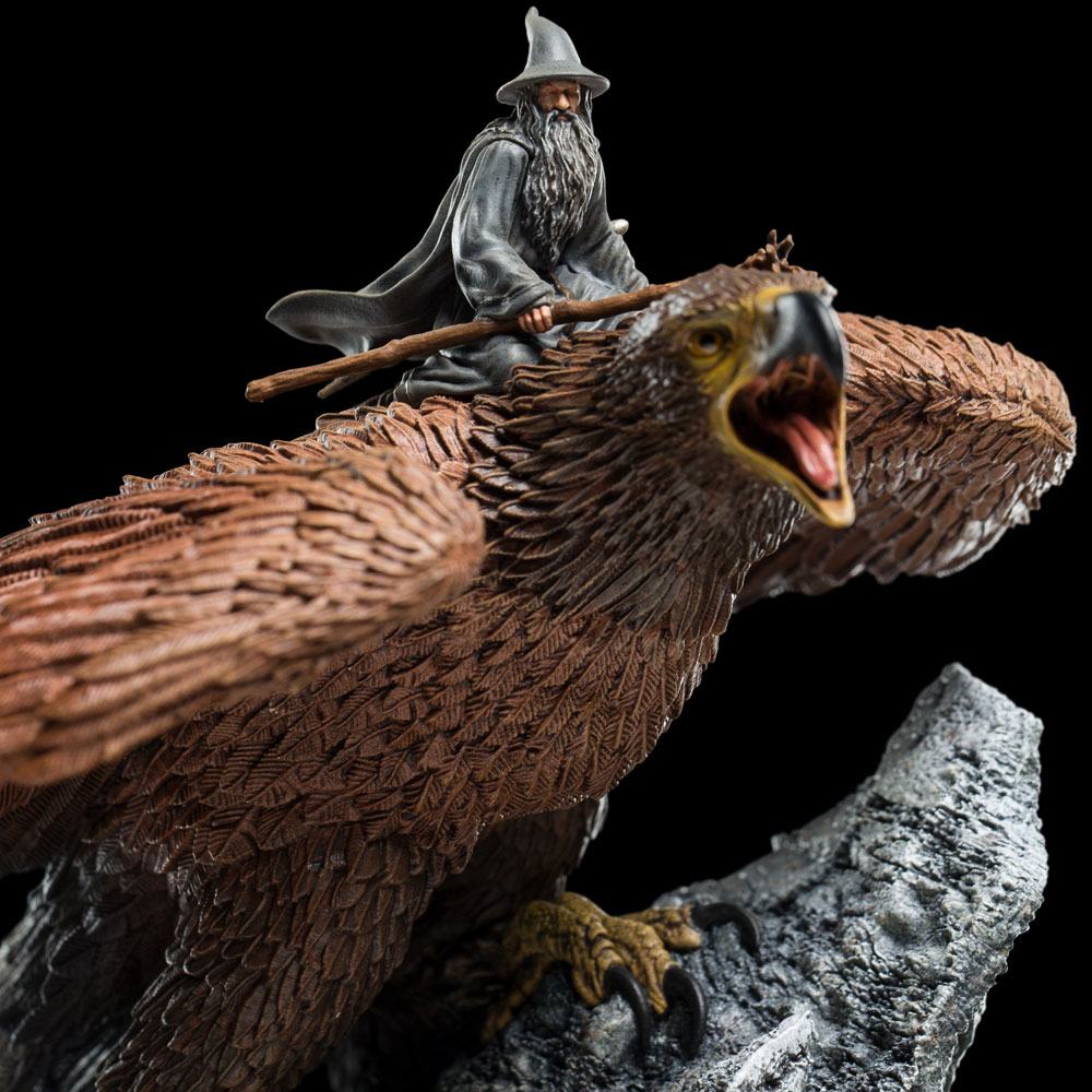 Lord of the Rings Statue Gandalf on Gwaihir 15 cm ETA May 2026 - Loaded Dice