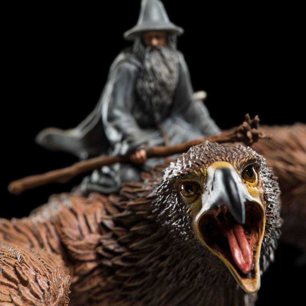 Lord of the Rings Statue Gandalf on Gwaihir 15 cm ETA May 2026 - Loaded Dice
