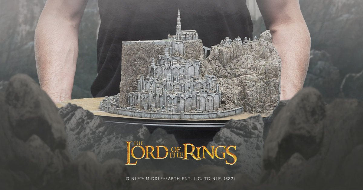 Lord of the Rings Statue Minas Tirith 21 cm ETA May 2026 - Loaded Dice